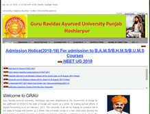 Tablet Screenshot of graupunjab.org